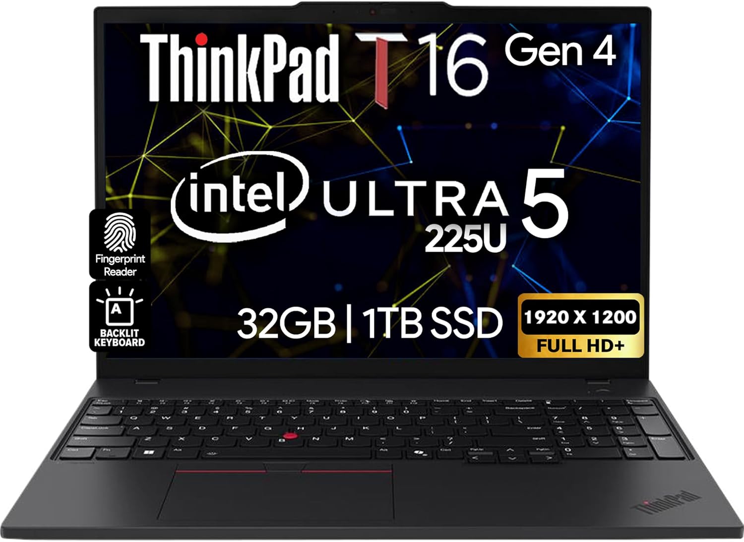 Lenovo ThinkPad T16 Gen 4 16" Business Laptop