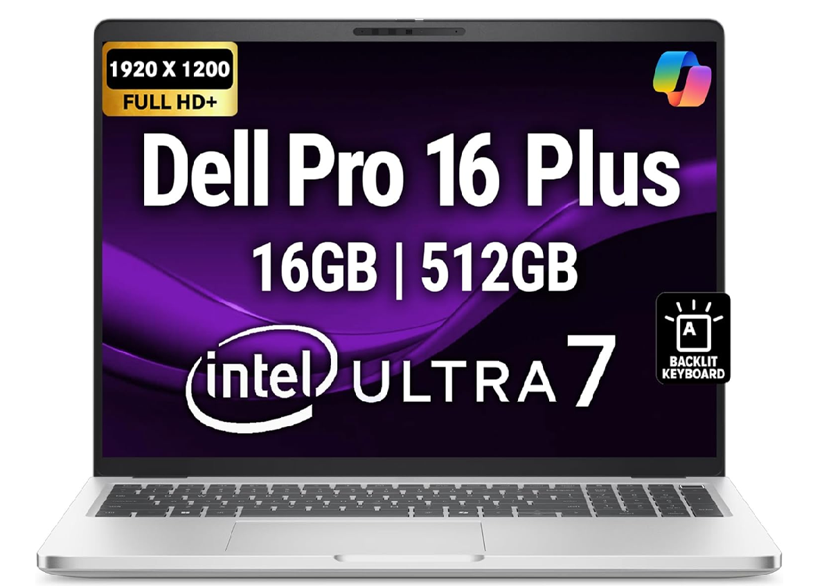 Dell Pro 16 Plus PB16250 16" Business Laptop